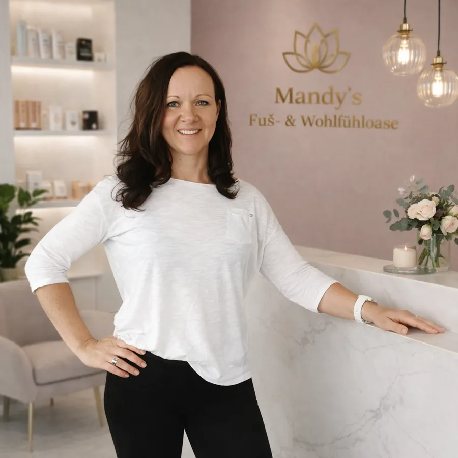 Mandy Mazur – Fachfußpflegerin VFP und Inhaberin von Mandy's Fuß- und WohlfühlOase in Forchheim