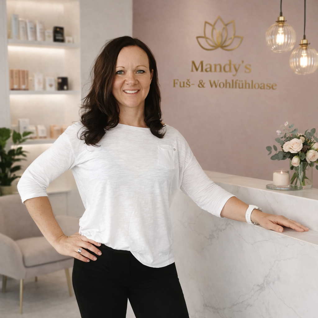 Mandy Mazur – Fachfußpflegerin VFP und Inhaberin von Mandy's Fuß- und WohlfühlOase in Forchheim